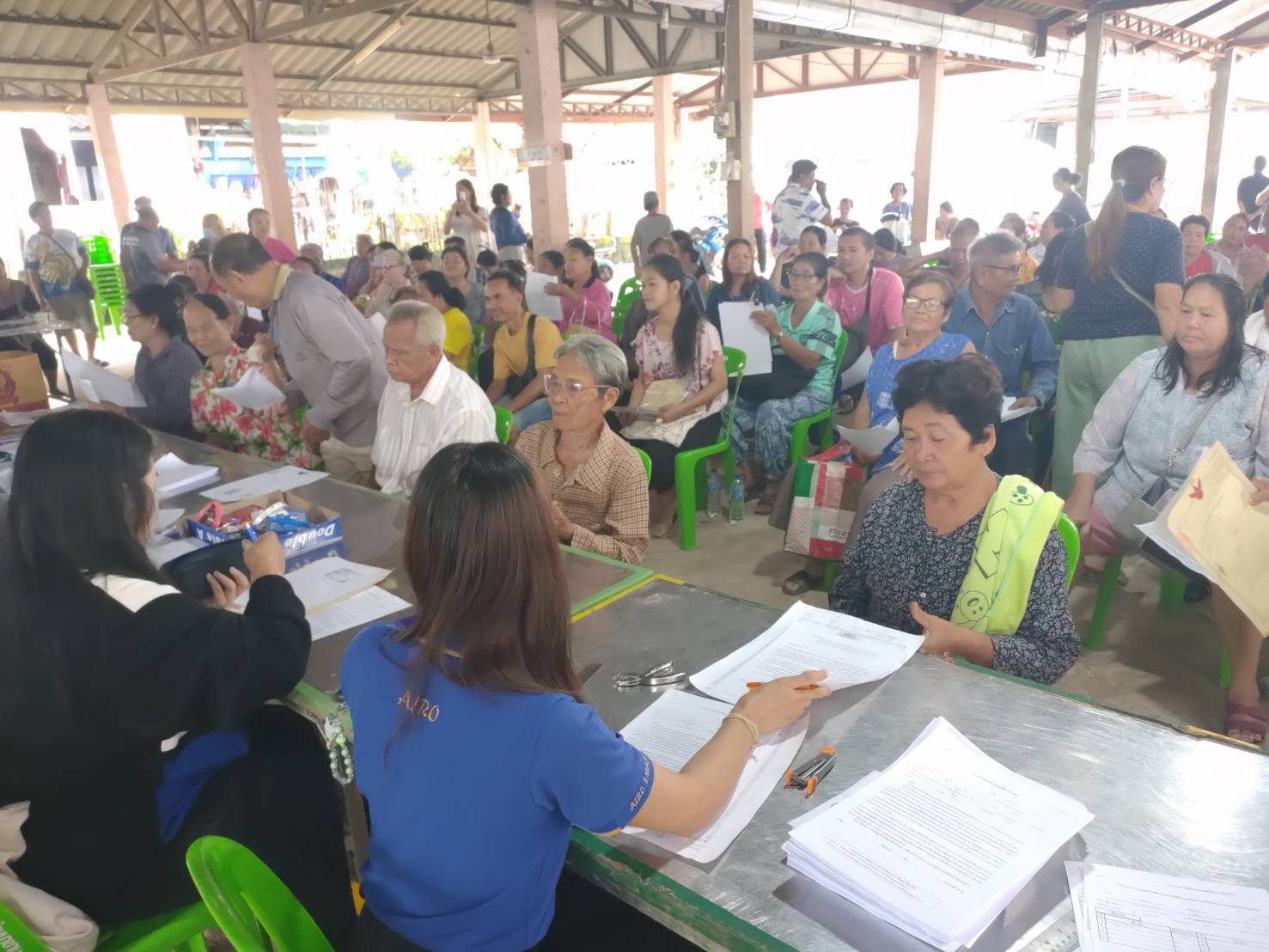 title - ส.ป.ก.จังหวัด​บึงกาฬ​ ออกหน่วย​รับคำร้องขอออกโฉนดการเกษตร​ให้แก่เกษตรกร